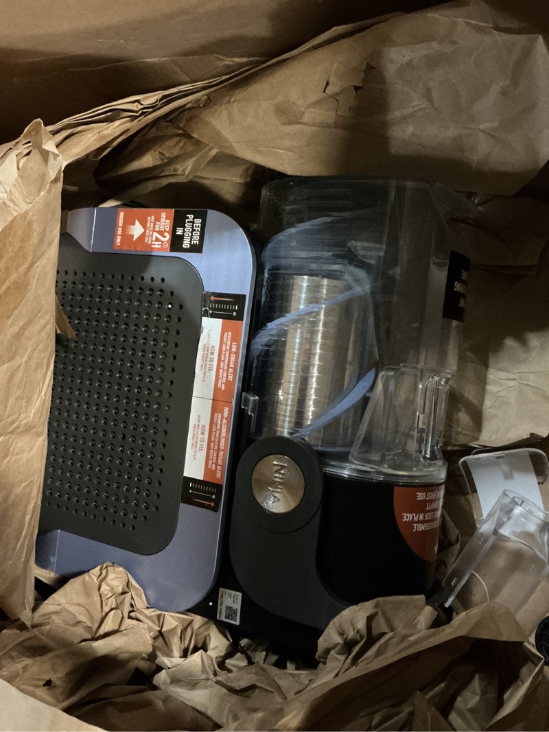 Condition photo showing Good Condition for Ninja SLUSHi with RapidChill Technology, 88 oz. Frozen Drink & Slushie Machine, 5 Preset Programs, Margaritas, Frappés, and More, Premium Accents, Black, FS301