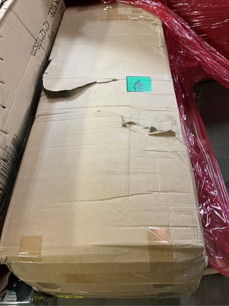 Condition photo showing New/Like New for ch charme house king size mattress, 12 inch hybrid mattress king size, medium feel foam and individual pocket springs, extra edge support, pressure relief, certipur-us, grey king (u.s. standard) 12 inch