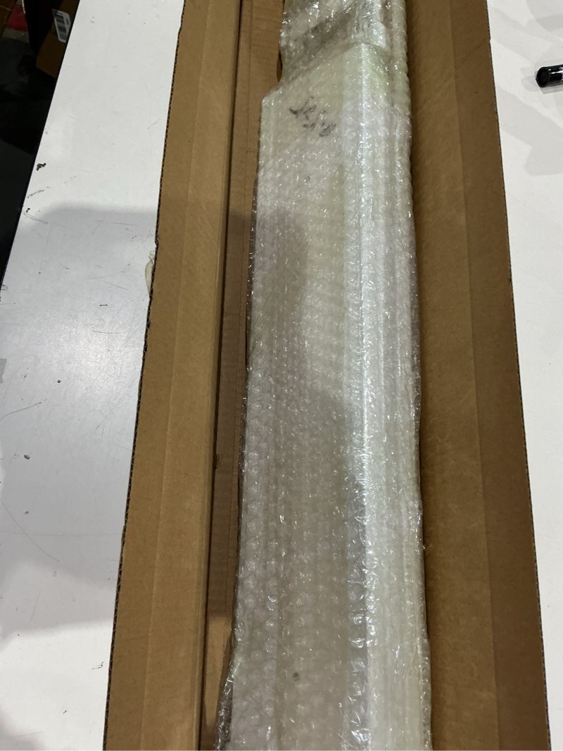 Condition photo showing As Is for double curtain track cè... ivider white 2. im(6.9ft)