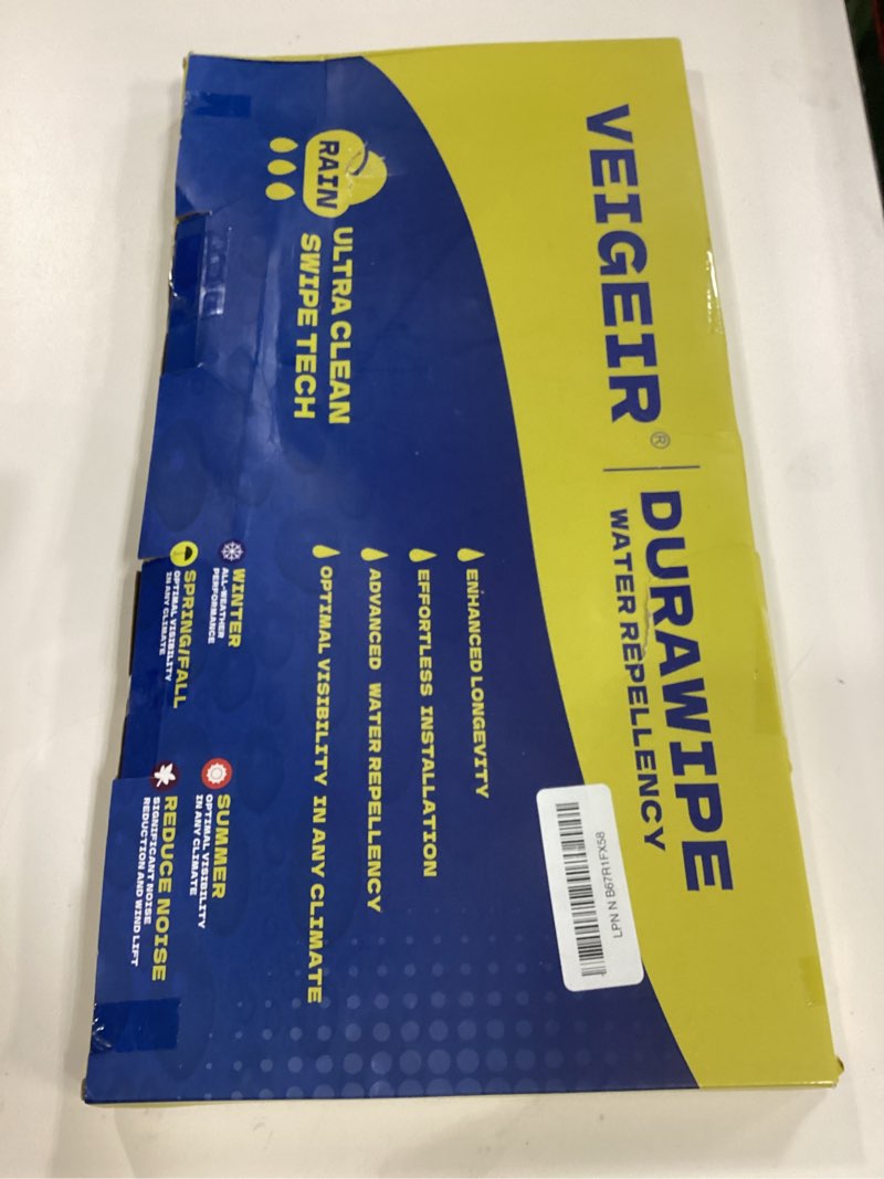 Condition photo showing Good Condition for 3 Pack Windshield Wiper Blades Compatible With Mazda CX-5 CX-9 2017 2018 2019 2020 2021 2022 CX5 CX9 Original Factory Quality Front Rear Wipers Blade Set for My Car - 24" 18" 14" 24"+18"+14"