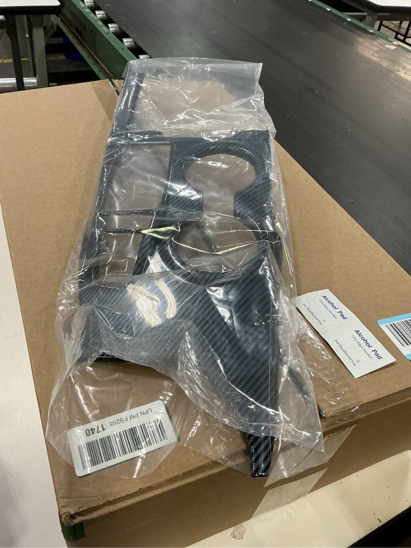 Condition photo showing Good Condition for rifoda for 2018 2019 2020 2021 2022 toyota camry abs accessories center console gear shift panel cover fit for carmy le se trd se-nightshade editon interior trims carbon fibre without seat heating hole carbon fibre