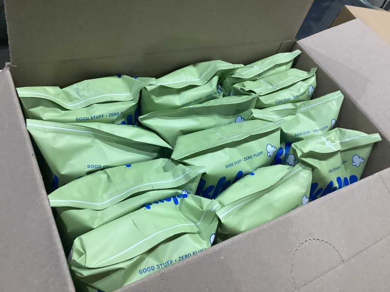 Condition photo showing New/Like New for khloud protein popcorn - dill pickle - 7g protein snacks for adults & kids - flavored popcorn made with real ingredients & milk protein isolate - non-gmo, gluten-free, kosher - 4oz, 12pk 12 pack dill-pickle