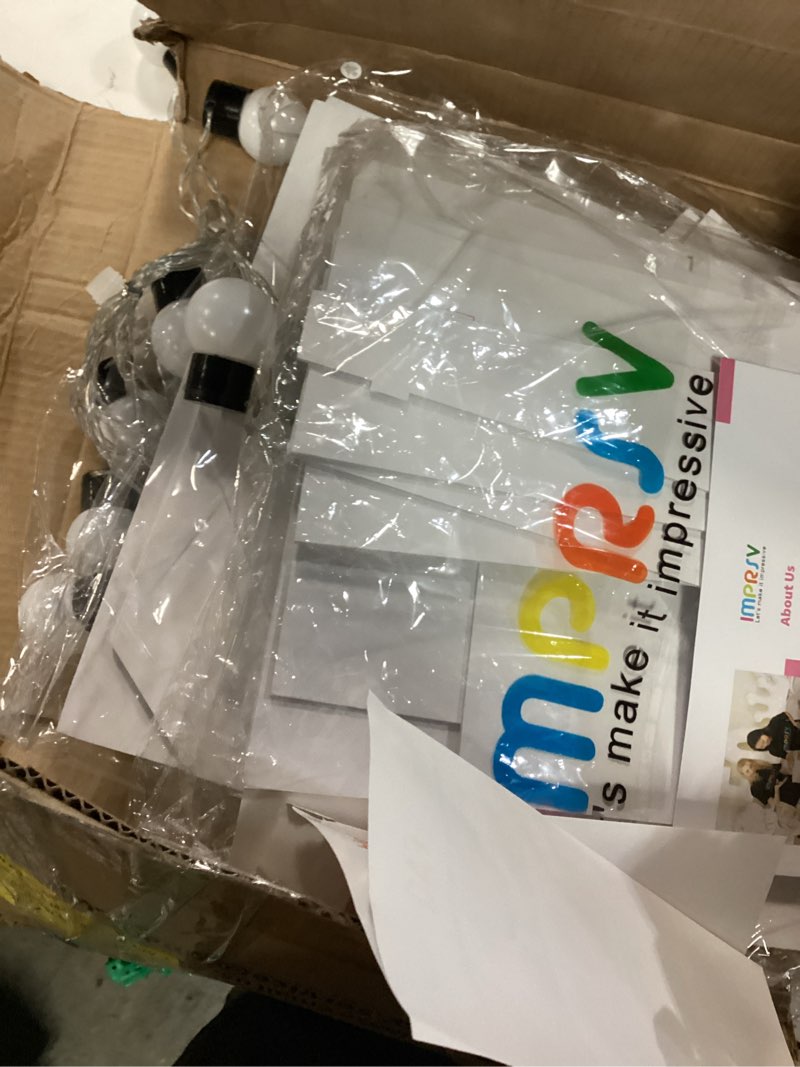 Condition photo showing Good Condition for 4FT 18 Marquee Numbers, Big 18 Light Up Numbers for 18th Birthday Decorations Warm Light 18 Year Old Birthday Decorations for Anniversary Party Decor Number 18