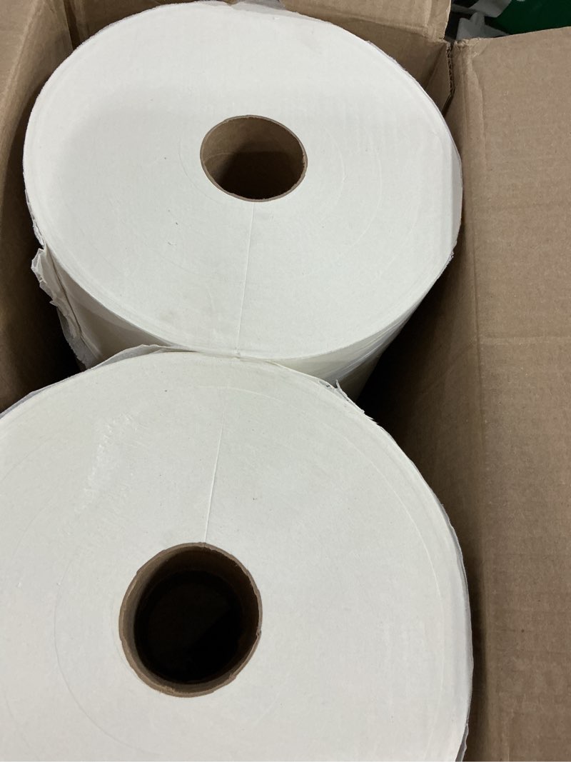 Condition photo showing Good Condition for tork jumbo toilet paper roll white t1, advanced, 2-ply, 6 x 1600 feet, 12021502, 6 count (pack of 1) 6 roll (pack of 1)