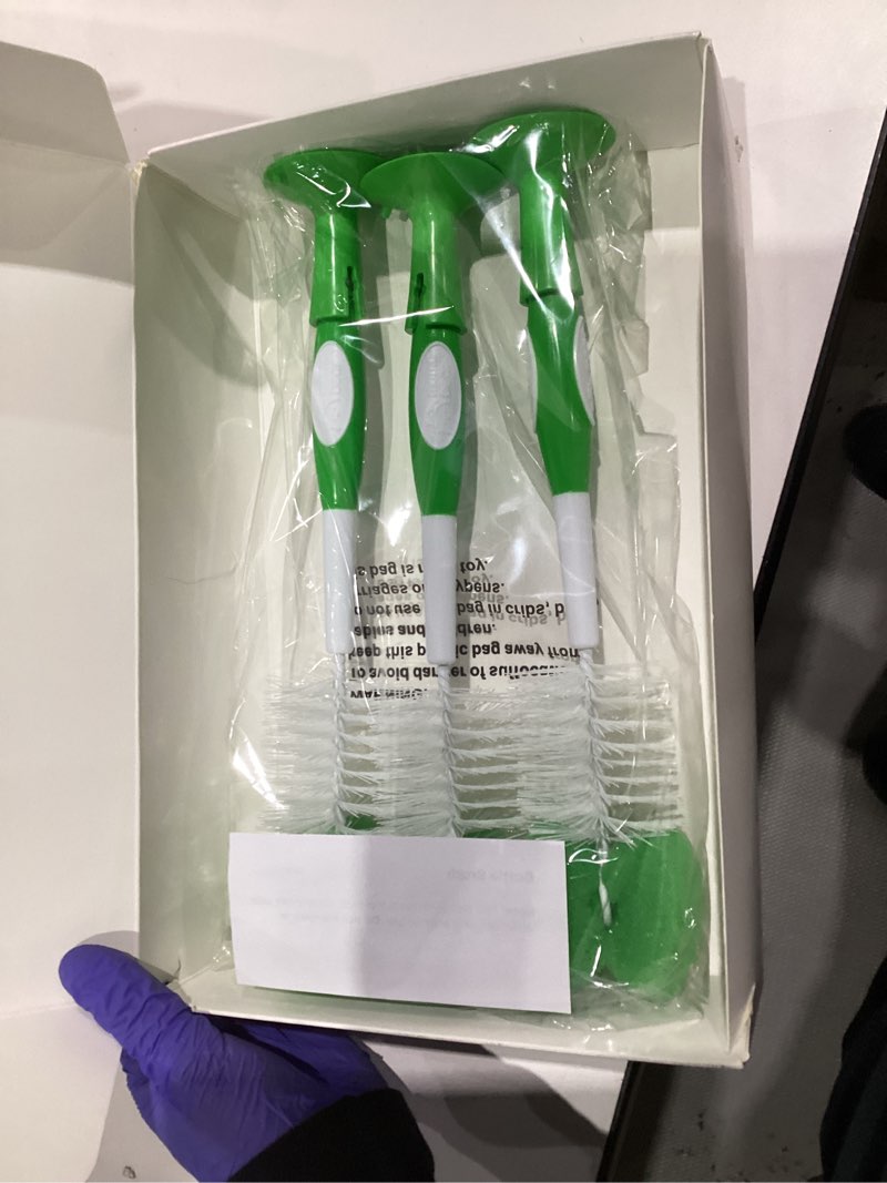 Condition photo showing New/Like New for amazon brand - mama bear bottle brush (pack of 3), white 3 count (pack of 1)