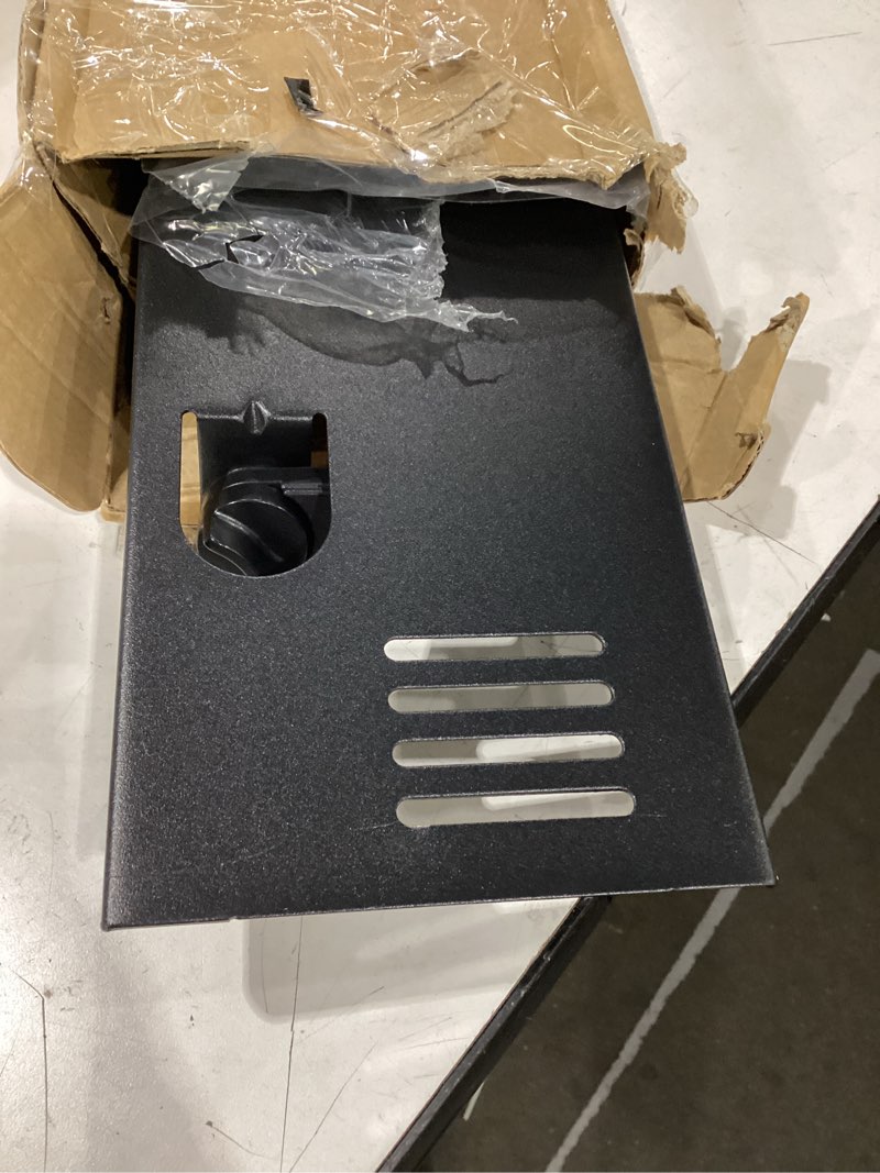 Condition photo showing Good Condition for soundbar mount, no drilling steel tv top shelf fits most of sound bars up to 15 lbs, universal sound bar tv mount bracket, sound bar stand compatible with samsung, sony, lg,bose, 33.8x4.7inch black 33.8"