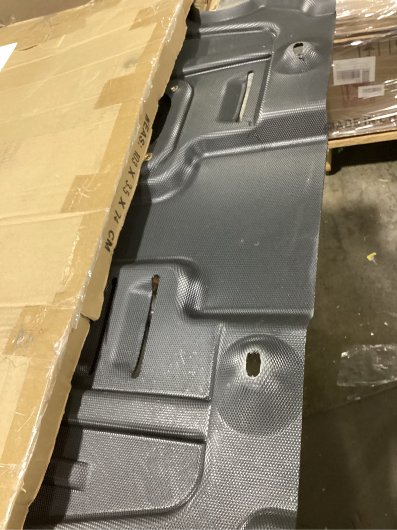 Condition photo showing Good Condition for engine guards for ford edge 2015-2022 front engine splash shield guards | durable under engine cover w/screws hardware ,instructions impact resistant front skid plate directly replace original one