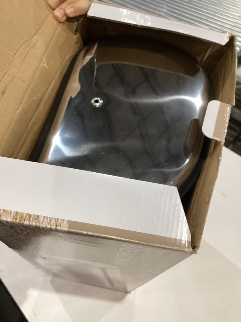 Condition photo showing Good Condition for HOME IT Stainless Steel Bread Box for kitchen, bread bin, bread storage Bread holder 16.5x10x8