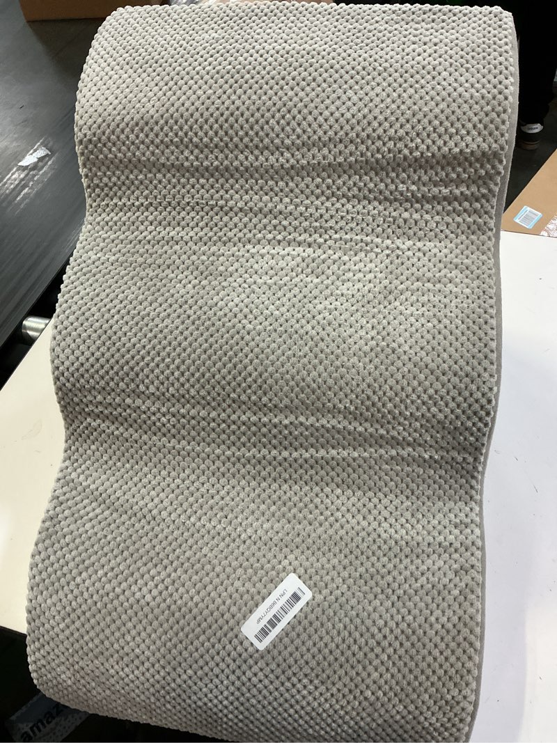 Condition photo showing Good Condition for dog stairs for small dogs,3 step dog ramp for couch and bed,pet stairs with non-slip bottom for old cats,indoor pet steps,comfort,durable,15.4" h,light grey light grey 3 21.6"d x 15.4"w x 15.4"h