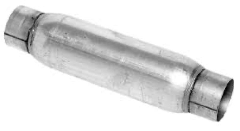 walker 24440 universal exhaust muffler 2\" inlet (id) 2\" outlet (id)