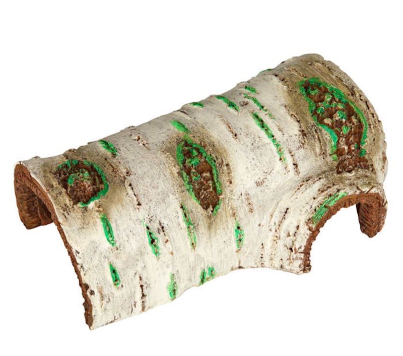 Zilla Rapid Sense UV Detecting Pet Reptile Terrarium Decor  Poplar Log  Medium