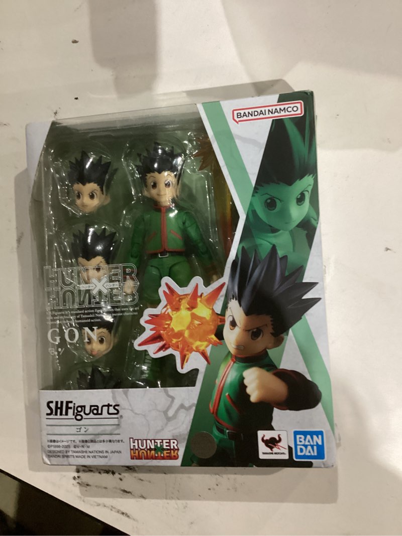 Condition photo showing New/Like New for TAMASHII NATIONS - Hunter x Hunter - Gon S.H.Figuarts Action Figure
