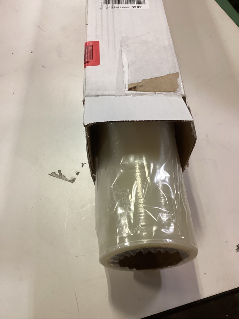 Condition photo showing New/Like New for TapeManBlue Carpet Protection Film 24" x 200' roll. Made in The USA. Easy Unwind, Clean Removal, Strong and Durable Plastic Carpet Protector. Clear, Self-Adhesive Surface Protective Film