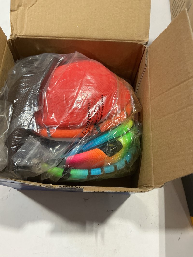 Condition photo showing Good Condition for playzap 7-piece soft ball set for toddlers & kids - includes 5” playground balls, soccer, football & basketball - great for home, yard, pool, classroom & park for boys & girls easter gifts 5" (7 pack)