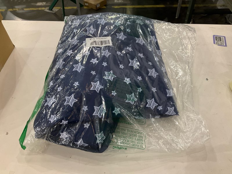 Condition photo showing New/Like New for Moonsea Toddler Nap Mat with Pillow and Fleece Minky Blanket Navy, Lightweight and Soft Perfect for Kids Preschool, Daycare, Travel Sleeping Bag for Girls, 21" x 50" Fit on a Standard Cot