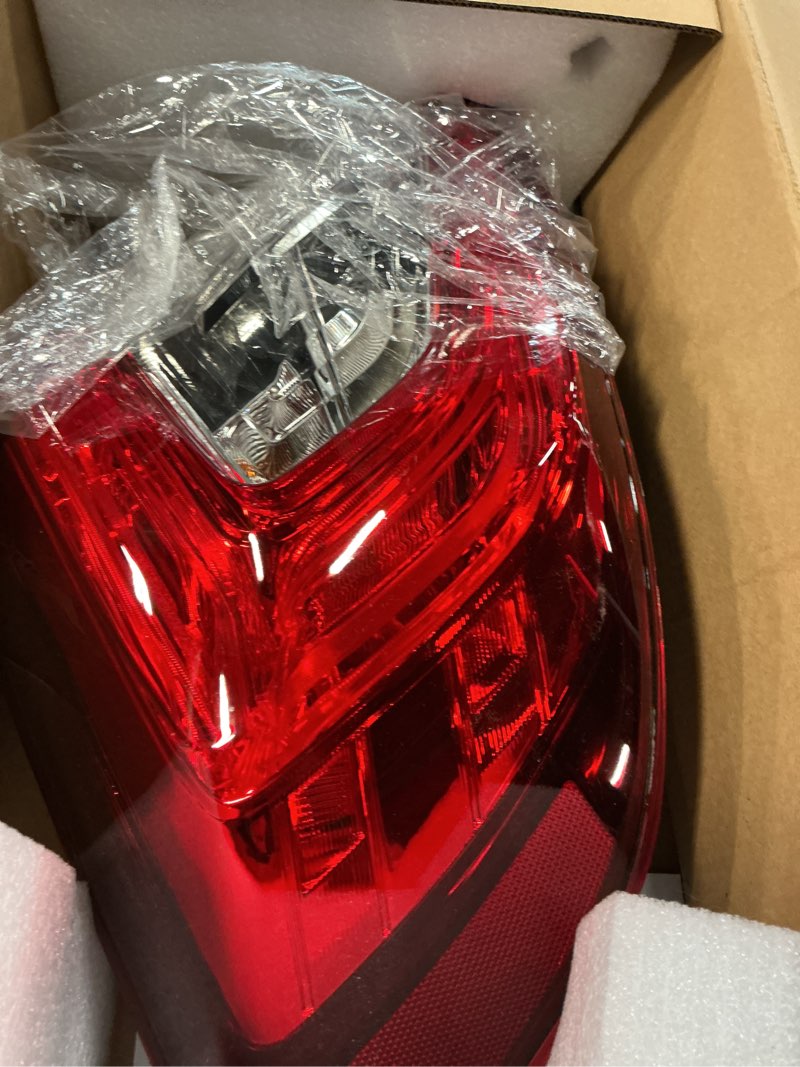 Condition photo showing Good Condition for lh with bulbs tail light fit for 2016 2017 2018 2019 2020 2021 honda civic | 4-door sedan rear lamp assembly with side marker rear lights left driver side ho2804110 33550tbaa01
