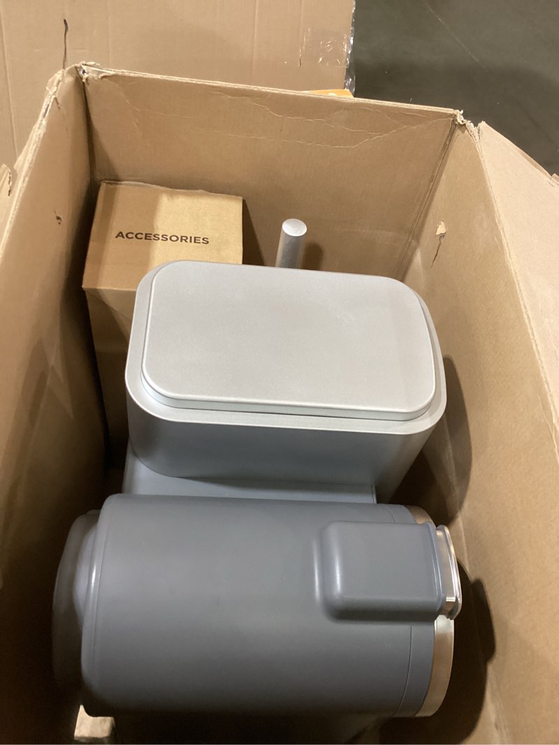 Condition photo showing New/Like New for ninja creami scoop & swirl ice cream maker, soft serve desserts, sorbet, milkshakes, frozen yogurt and more, 13-in-1 programs, includes handle and two 16 oz 2-in-1 pints, nc701 creami swirl ice cream maker