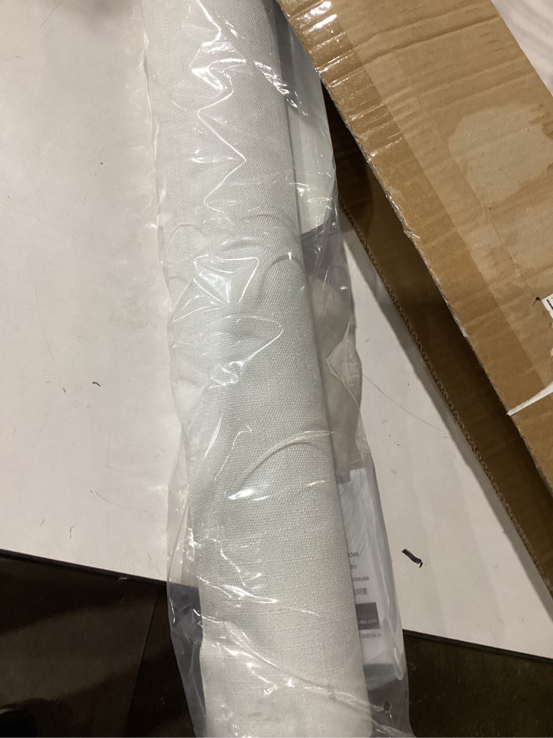 Condition photo showing Good Condition for **similar too** no drill roman shades for windows no tools roman shades,uv protection,privacy,thermal insulation roman blinds,easy to install,roman blinds for home 70?blackout-off white custom size... 70? blackout-off white custom size