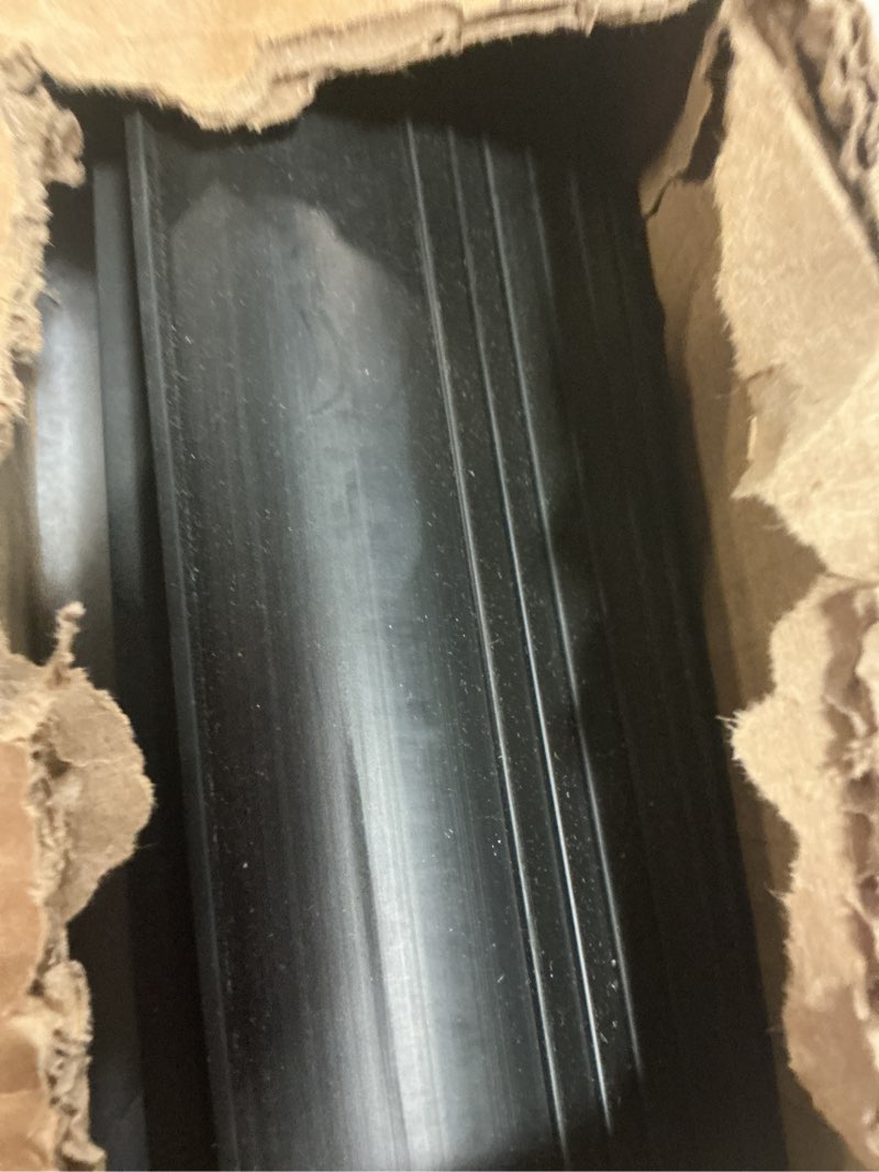 Condition photo showing Good Condition for duzzy 10 feet convex shape garage door seal kits, pre-drilled heavy-duty weatherproofing garage door rubber seals bottom pakage with aluminum track retainer base kits 10 feet black