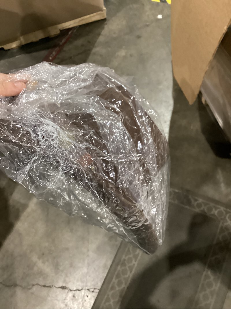 Condition photo showing New/Like New for BROWN. Vintage Western Cowboy Hat for Men Outback Cowgirl Hat M/L Medium-Large brown Deco Band With Silver Bull Head