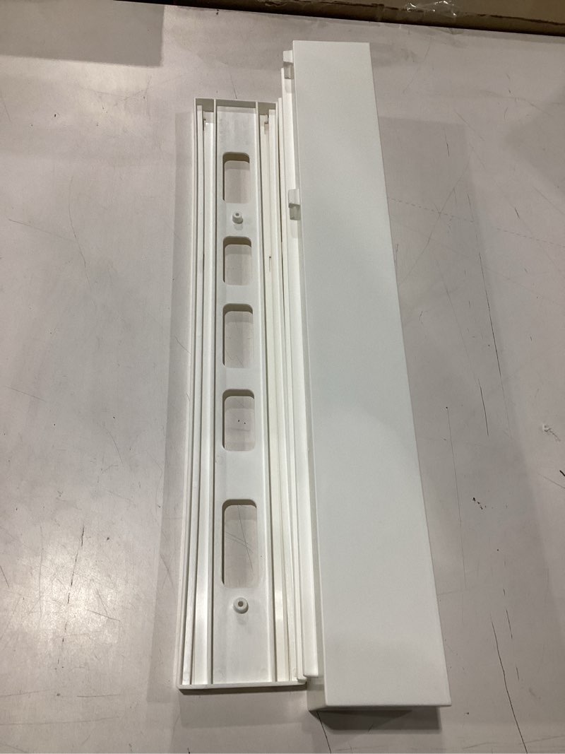 Condition photo showing As Is for dial industries b200w white lid maid cabinet organizer
