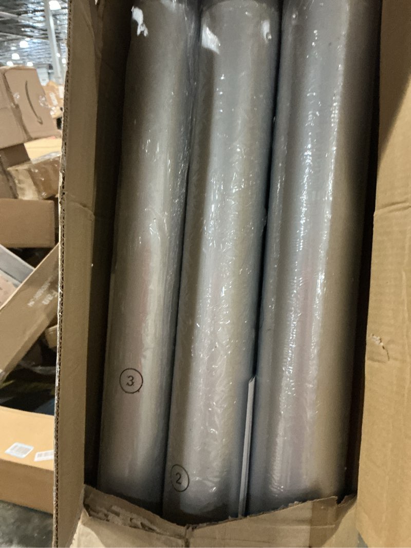 Condition photo showing Good Condition for flag pole for outside house 10 gauge 120 mph, heavy duty flag pole kit light solar powered, flagpole kit 3mm thick for outside house in ground use, 25ft silver with one 3x5 ft flag 25 ft silver