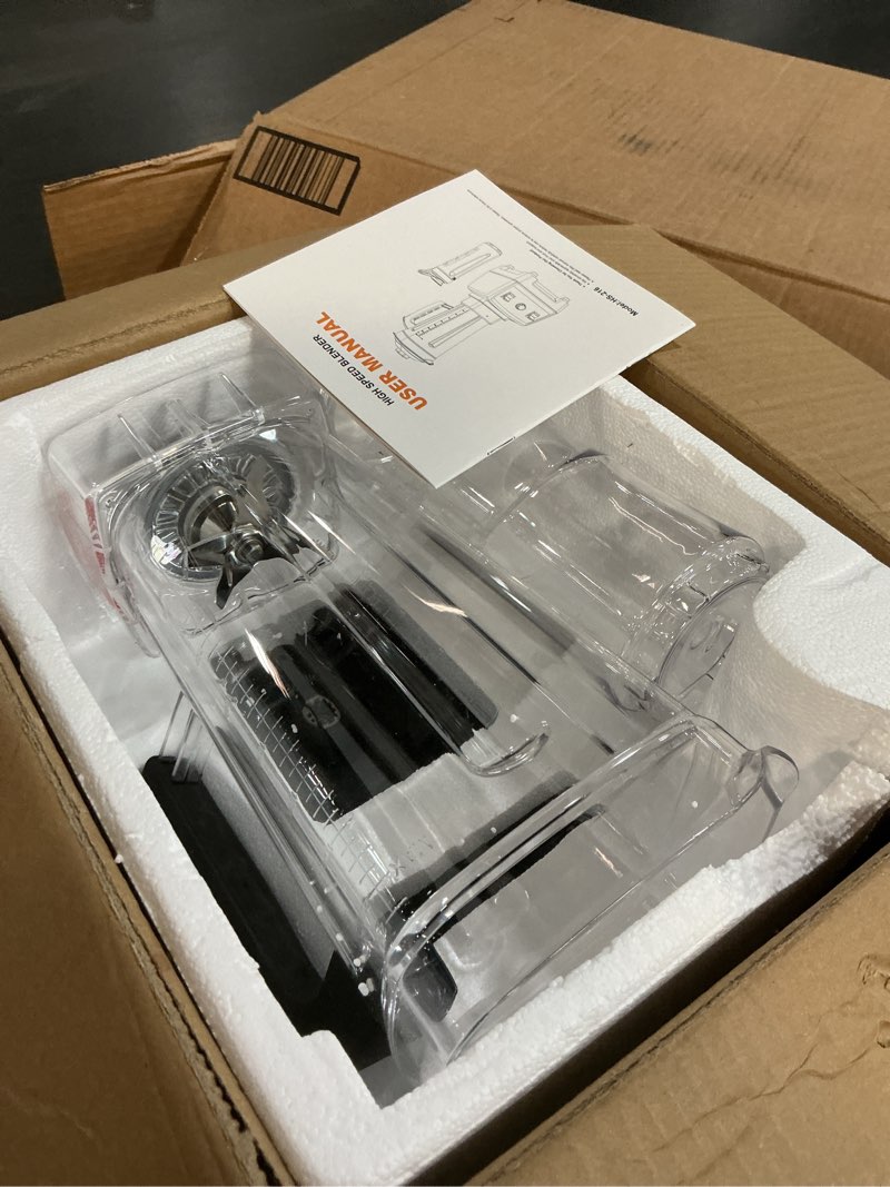 Condition photo showing Good Condition for Blender for Smoothies, Blenders for Kitchen with 68Oz. Pitcher and 20Oz.Juicer Container, Smoothie Blender for Ice Crushing, Frozen Fruits, Black Black M