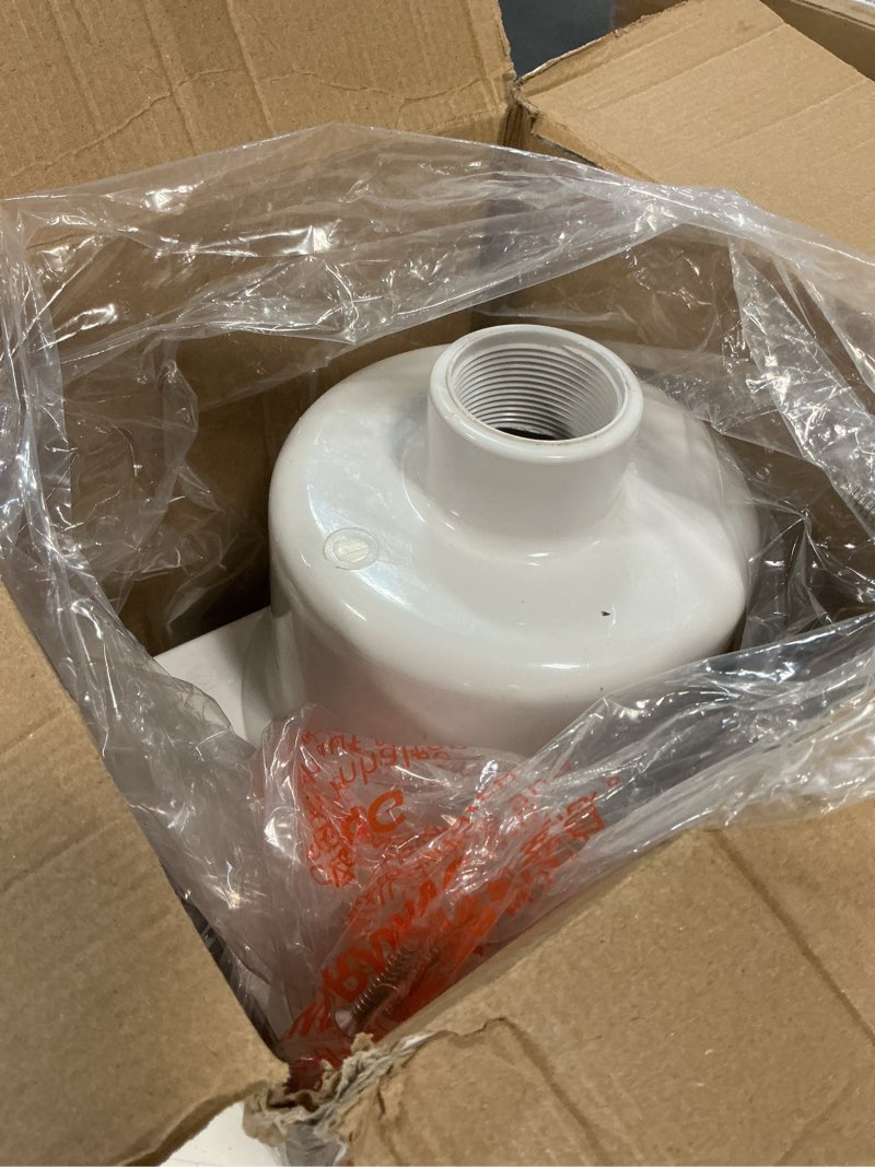 Condition photo showing Good Condition for kefly above ground pools skimmer with accessories, thru-wall skim compatible with all standard pool wall cutouts