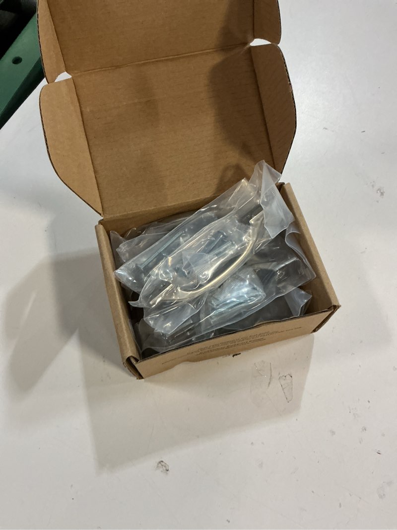 Condition photo showing New/Like New for 10 Pack Brushed Nickel Cabinet Pulls 3 Inch Satin Nickel Cabinet Handles Nickel Hardware for Kitchen Cabinets 8222 Drawers Bedroom Dresser Bathroom Vanity Cupboard 3 Inches 10 Pack Arch Pull Brushed Nickel