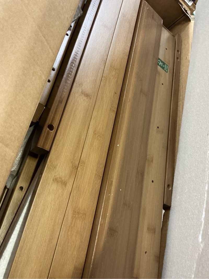 Condition photo showing Good Condition for petkaboo hall tree with bench and shoe storage, coat rack shoe bench set with seat cushion and 6 hooks for entryway, hallway, living room and bedroom brown 39 in with hook