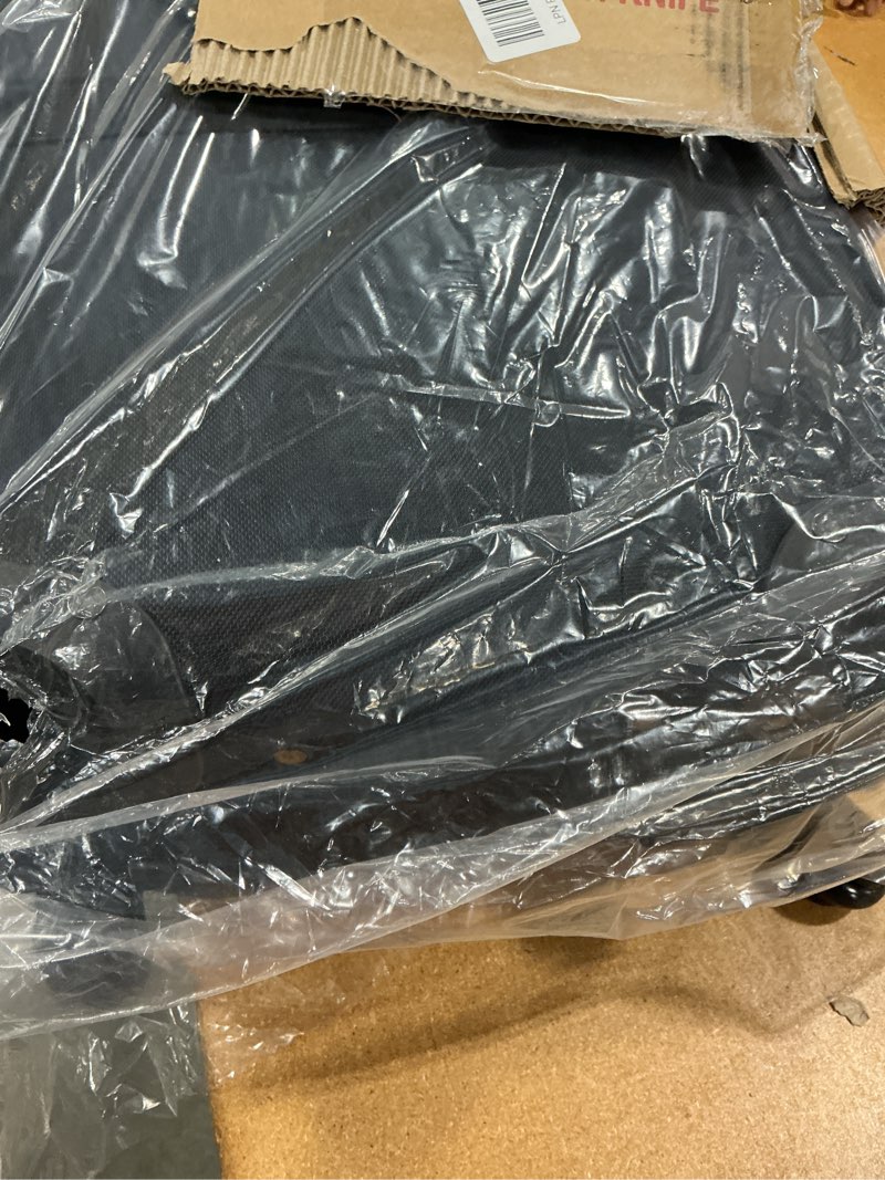 Condition photo showing New/Like New for wrangler 15 in. under seater with 2-in-1 usb charge port and zippered pocket, black