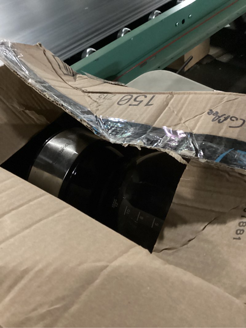 Condition photo showing New/Like New for Amazon Basics Coffee Makers, 12-Cup Coffee Machines with Reusable Filter, Coffee Pots, Black & Stainless Steel 12-Cup Non-Programmable - Conventional Design