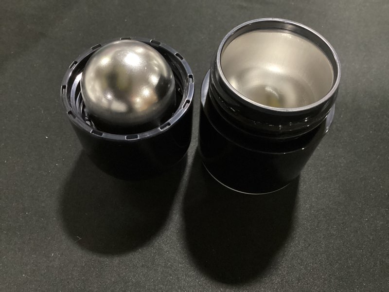 Condition photo showing Good Condition for depad pill crusher stainless steel, pill crusher fine powder, pill crushers for elderly and pets, pill grinder fine powder with brush, twist-to-grind black