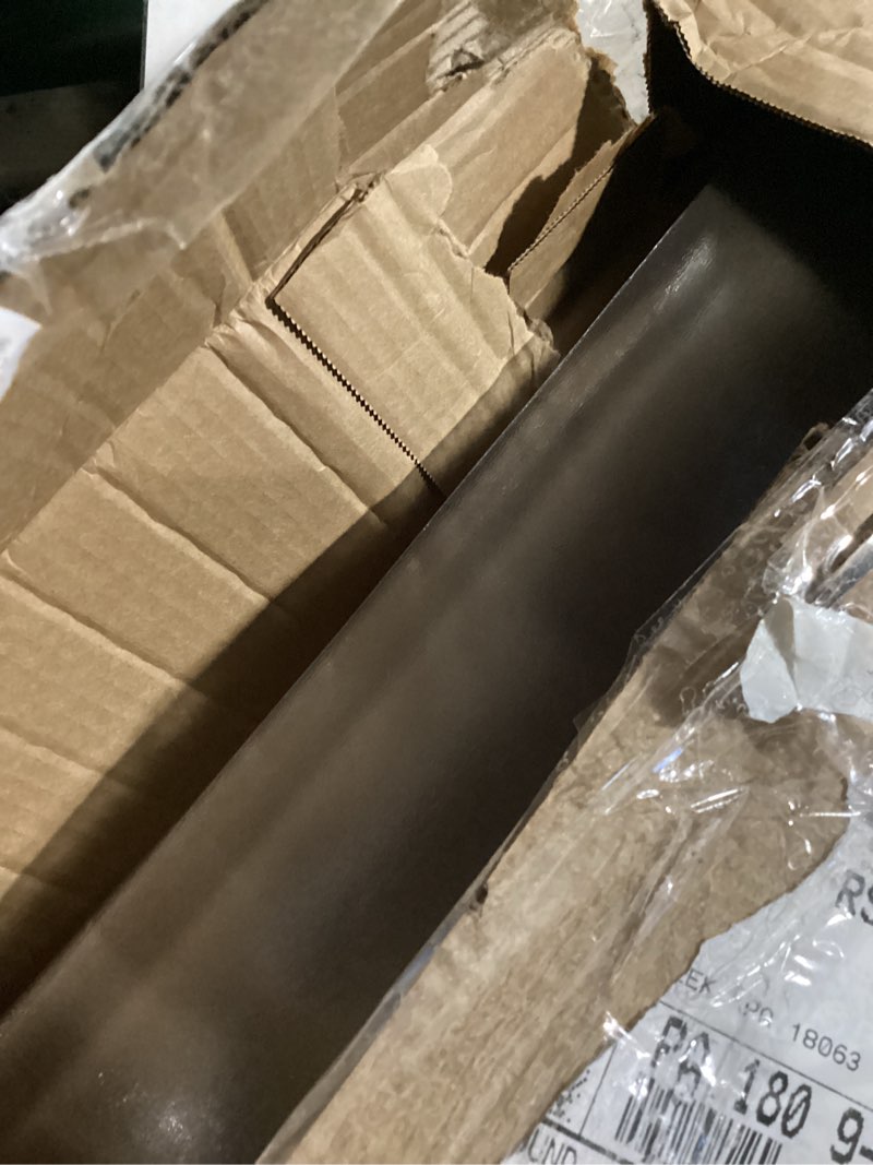 Condition photo showing As Is for necaux custom multisize 1.5mm thick clear pvc table cover protector - 23 x 48 inch water resistant plastic rectangular vinyl non-slip desk pad for coffee table/writing desk 23" x 48" clear 1.5mm