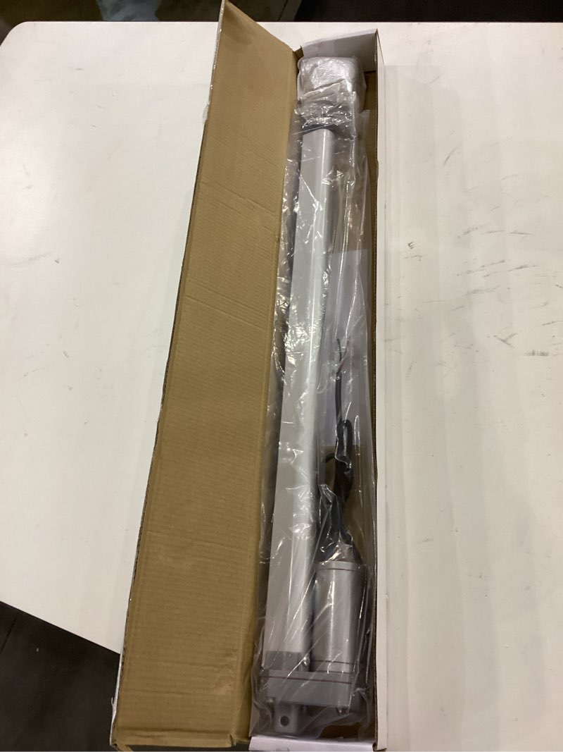 Condition photo showing New/Like New for ECO-WORTHY Heavy Duty 330lbs/1500N Solar Tracker Linear Actuator Multi-Functions (12V, 18") IP54 Waterproof Linear Motion Actuator 1 18" (450mm)
