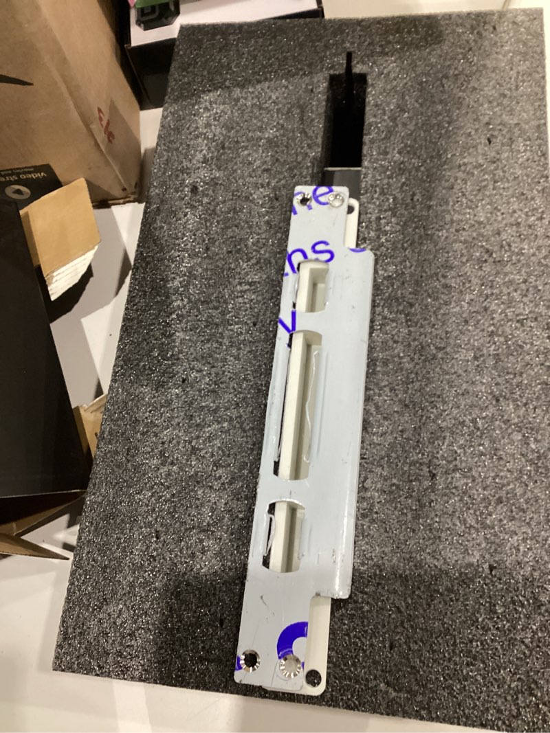 Condition photo showing As Is for Door Lock with Handle |Touchscreen Keypad & Doorbell | Keyless Entry (Fingerprint, Passcode, Key Access & App Control), Auto-Lock, Electronic Deadbolt for Front Doors, Black