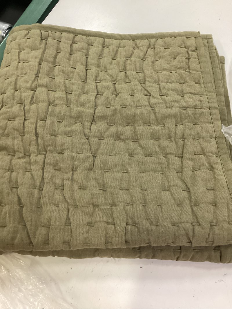 Condition photo showing Good Condition for european linen cotton stitch sham size: standard