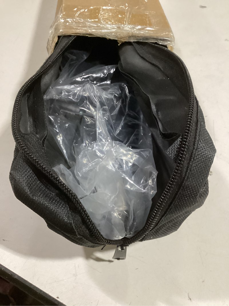 Condition photo showing As Is for Heavy Duty Light Stand 9.5 Feet/2.8 Meters Adjustable Spring Cushioned Metal Photography Tripod Stand for Photo Studio Speedlight, Ring Light, Photographic Equipments Thickening Flash Stand Aluminium Alloy-1 Pack Black