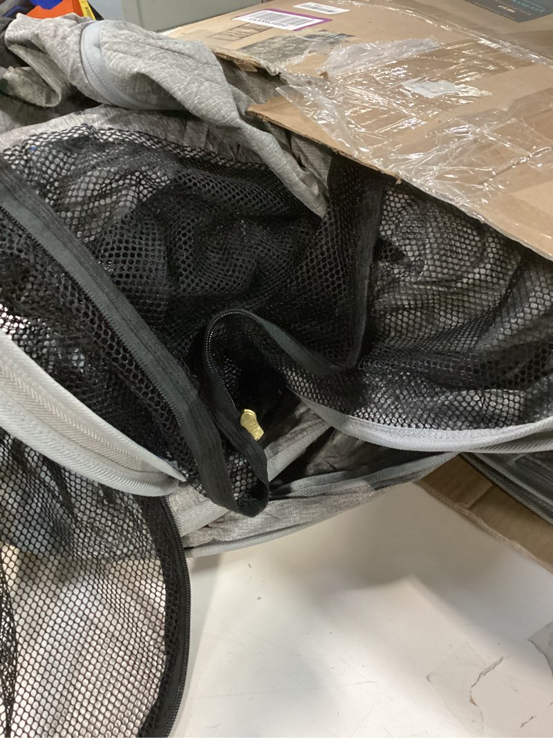 Condition photo showing As Is for Tenrai Portable Cat Playpen, Trapezoidal Design for Better Standing, Foldable Pet Tent for Indoor and Outdoor Use of Kitten and Puppy, Dog Play Enclosure, Cat Houses & Condos