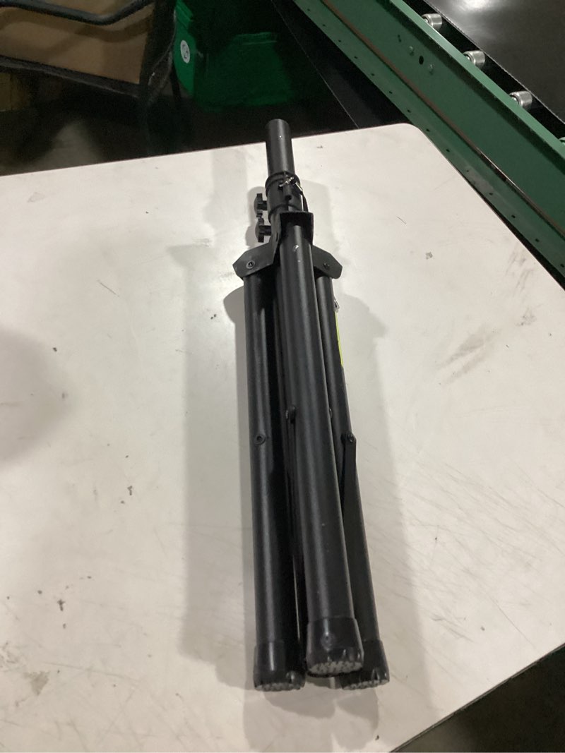 Condition photo showing Good Condition for spotlight stand tripod adjustable height 46-79 inches for stage lighting blackspotlight