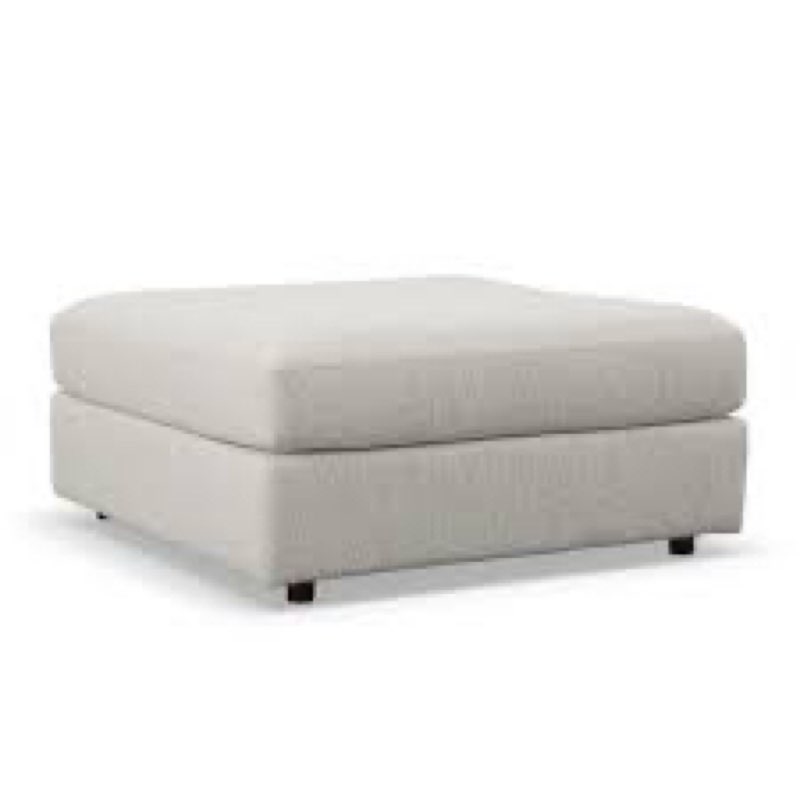 Durango Pewter Ottoman