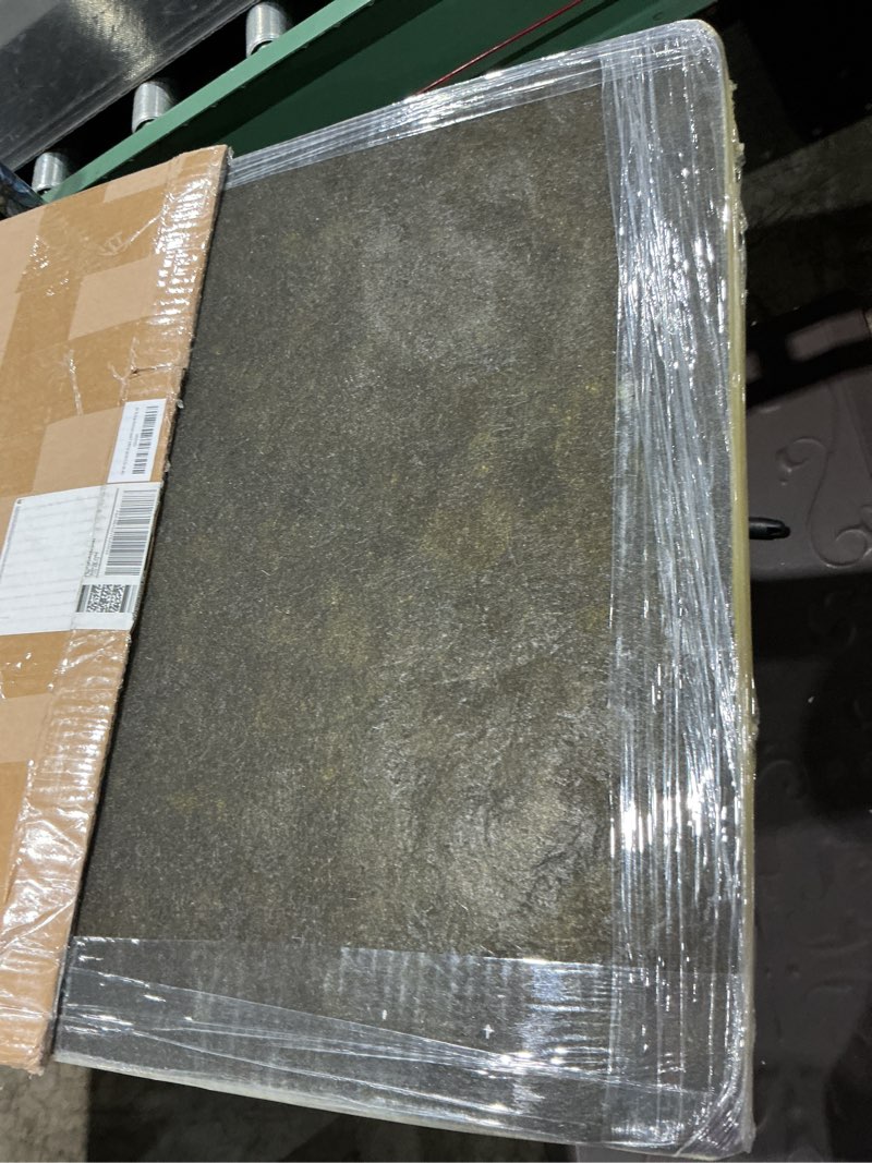 Condition photo showing Good Condition for f&l r6 fiberglass board acoustic insulation panels – 1" to 2" thick, 24"x24" and 24"x48" – thermal soundproofing for walls, ceilings, studios & hvac duct applications (1-1/2in x 24in x 48in)