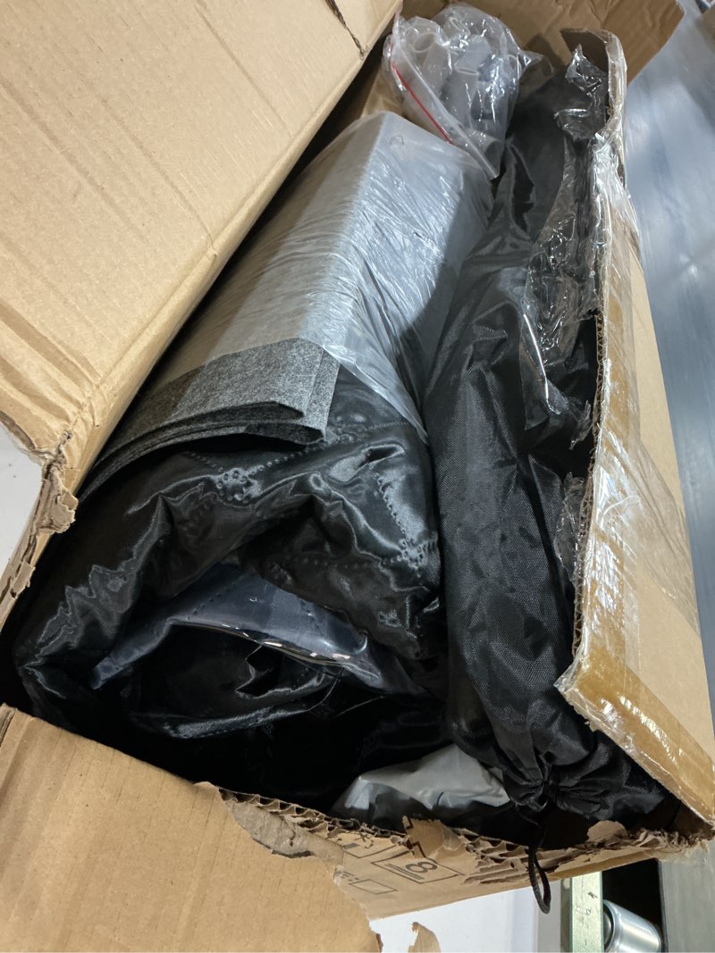 Condition photo showing As Is for Upgraded Portable Sauna for Home?Relaxation, Steam Sauna for Home with Steamer, Remote Control, Folding Chair, 9 Levels