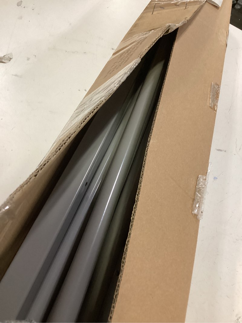 Condition photo showing Good Condition for rantila single large panel room divider, privacy screen for office, partition separators, freestanding divider 71''w x 69.5''h, grey grey 1 large panel