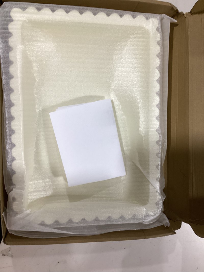 Condition photo showing New/Like New for decorative tray for coffee table decor 14" coffee table tray wooden table centerpieces decorative trays for home decor modern stylish decorative tray for kitchen counter bookshelf decor