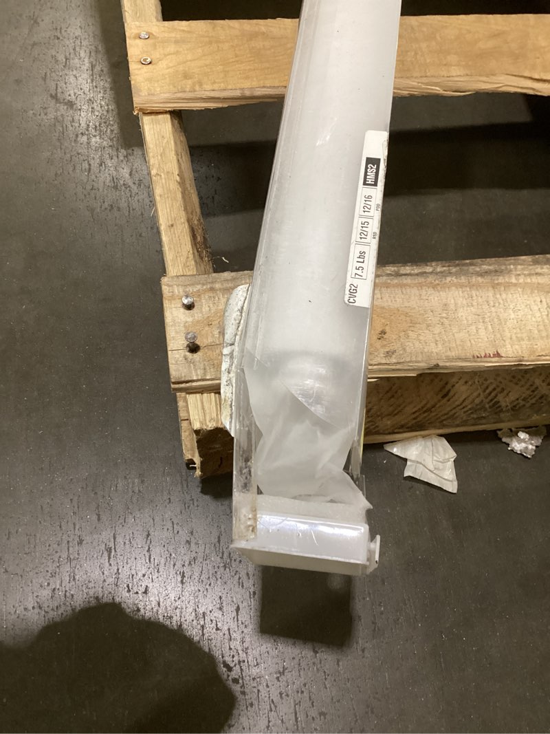 Condition photo showing Good Condition for Cordless Roller Shades Blackout Blinds for Windows Room Darkening Rolled Up Shades with Spring System, UV Protection Window Shades Door Blinds for Home and Office (78" W x 72" H, White) 78"W x 72"H White
