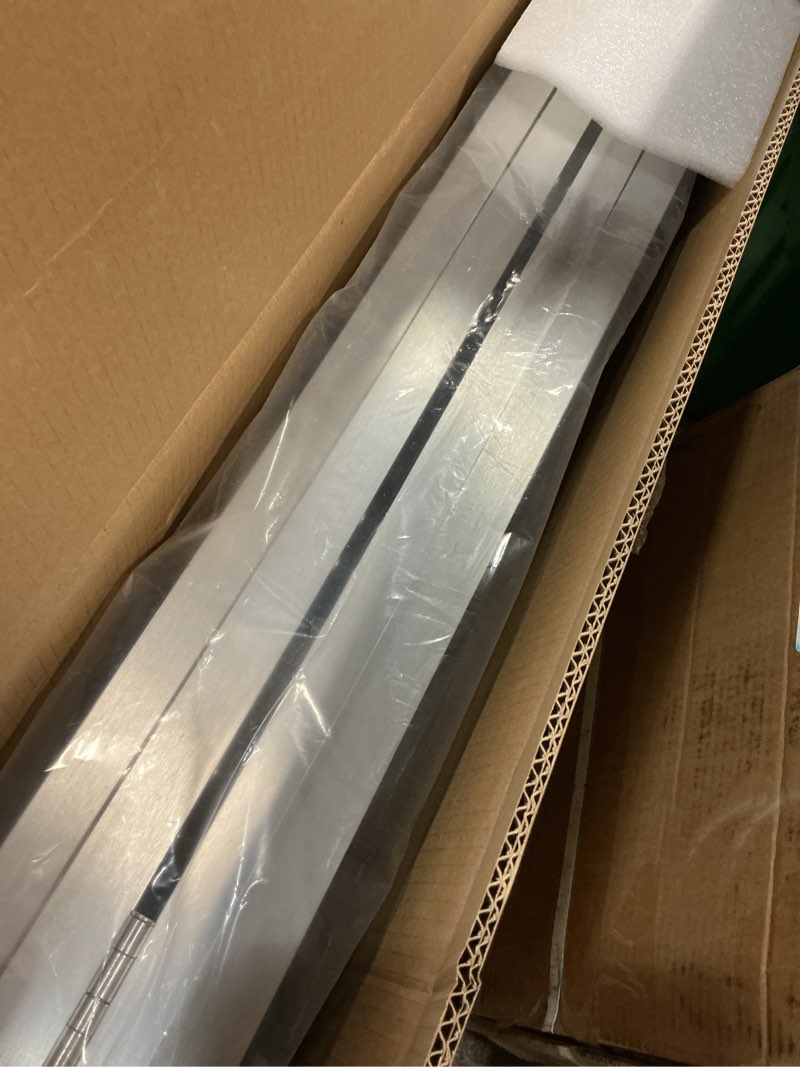 Condition photo showing New/Like New for vnn portable wheelchair ramp 7ft, seamless non-slip aluminum ramps for wheelchairs for home, handicap wheelchair ramps for home steps, aluminum loading dock plates, doorways aluminum 7ft (usable height 7-21 inch)