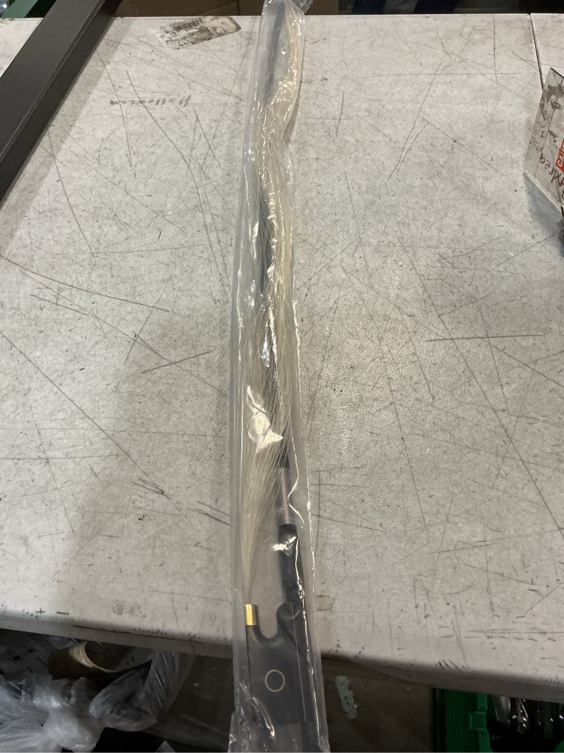 Condition photo showing As Is for carbon fiber cello bow 4/4