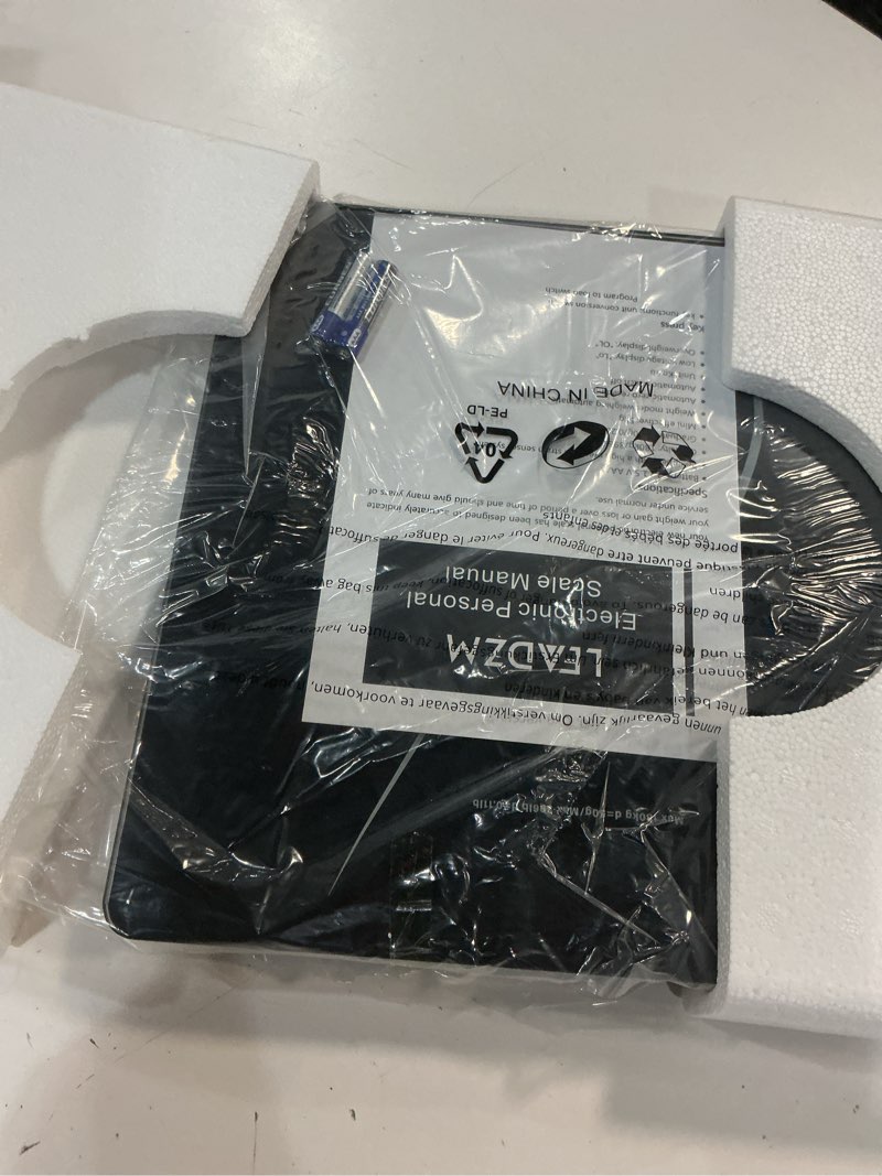 Condition photo showing Good Condition for ktaxon bathroom weight scale, highly accurate digital bathroom body scale, measures weight up to 180kg/396 lbs., black