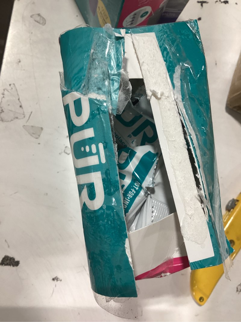 Condition photo showing New/Like New for pur plus faucet mount replacement filter 2-pack, genuine pur filter, 3-in-1 powerful, natural mineral filtration, lead removal, 6-month value, blue (rf99992) 2 pack